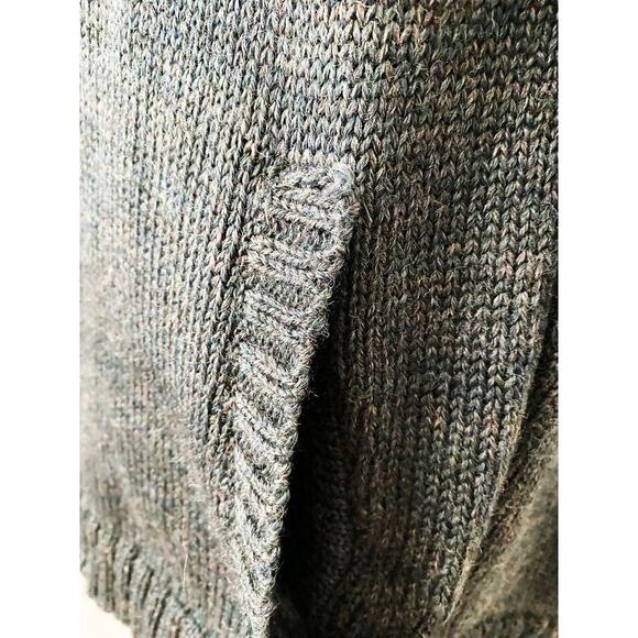 Woolovers Men's Green 100% British Wool Button Front Cardigan Sweater Pockets - Picture 3 of 6